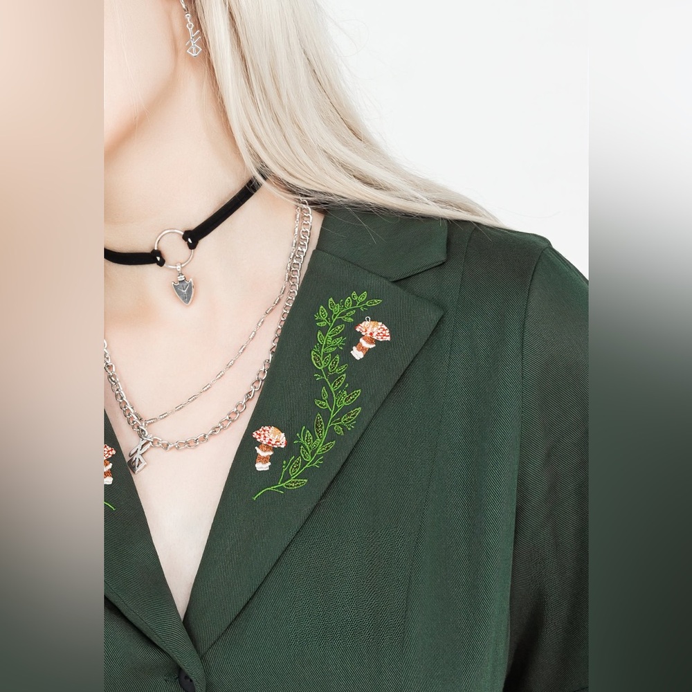Disturbia Fable Button Up Mini Shirt Dress US 8 / UK 12 - Picture 5 of 11